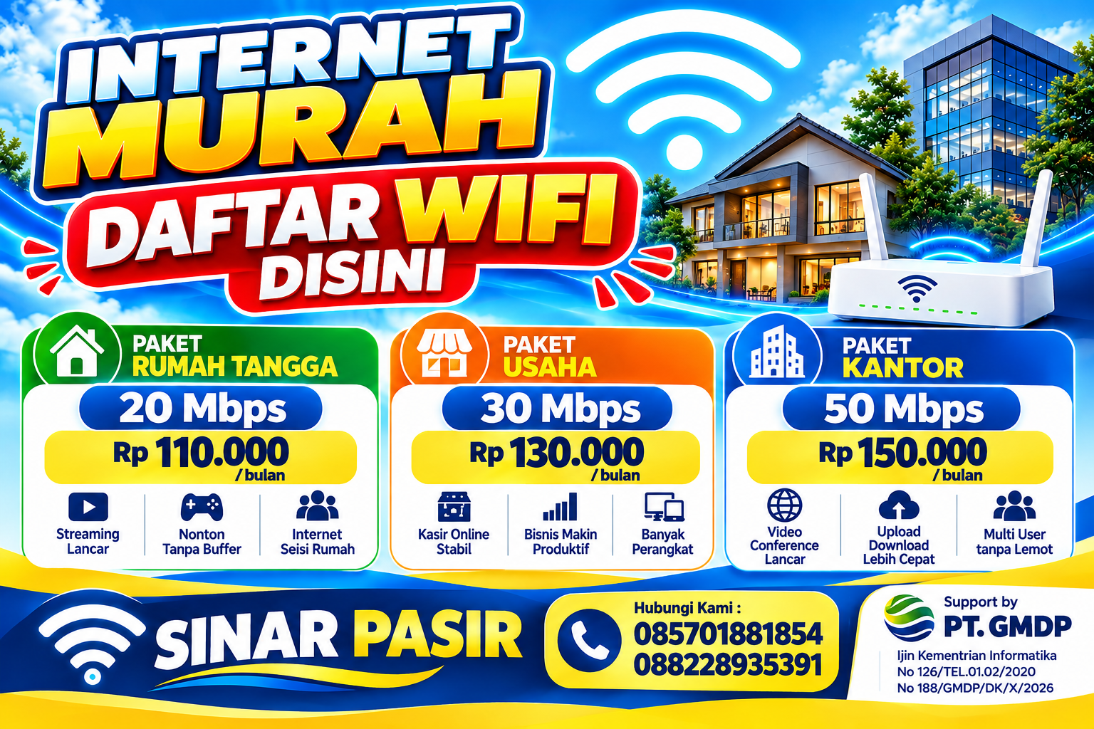 Brosur WiFi Sinar Pasir